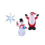 Livarno Home Selbstaufblasende LED-Weihnachtsfigur Lidl 1 Stück