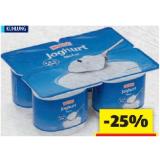 Promotion Bild von Milsani Naturjoghurt HOFER 150 Gramm 4 Stück
