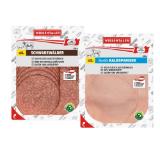 Promotion Bild von Wiesentaler Schwarzwälder oder leichte Kalbspariser Lidl  200 Gramm 1 Packung