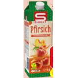 S-BUDGET Pfirsichnektar SPAR 1 Liter 1 Packung