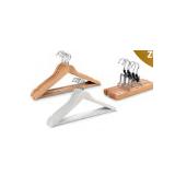 Home Creation Kleiderbügel-Sortiment Kleiderbügel mit Rille oder Hosenbügel mit Filzeinlage HOFER 1 Packung