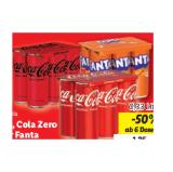 Coca-Cola Cola, Cola Zero oder Fanta Lidl 0.33 Liter 1 Dose