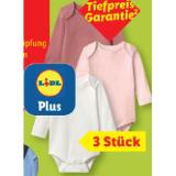 lupilu Baby Body Größen: 69 bis 92 Lidl APP Preis 3 Stück