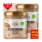 Naturally Pam Creamy Nut Butter Coconut Almond INTERSPAR 200 Gramm 1 Glas