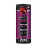 Bild von Hell Energy Drink oder Black Cherry EUROSPAR 0.25 Liter 1 Dose
