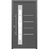 SplenDoor Thermospace Sicherheits-Haustür Berlin Prime RC2 210x110 cm Anthr. L OBI 1 Stück