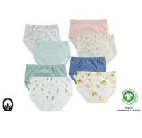 LILY & DAN Baby-Trainings-Unterwäsche, Baumwolle (BIO), Doppelpkg. 2 Paar versch. Farben und Muster HOFER 1 Packung
