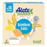 Alete bewusst Grießbrei Keks dm 100 Gramm 4 Stück