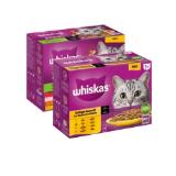 Promotion Bild von Whiskas Frischebeutel 12er Range verschiedene Sorten Sutterlüty 1020 Gramm 1 Packung