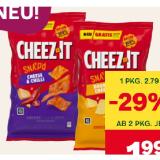 Cheez it Double Cheese versch. Sorten MPREIS 120 Gramm 1 Packung