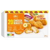 Chef Select Chicken Nuggets mit Curry- und Süß-Sauer-Dip Lidl 475 Gramm 1 Packung