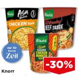 Promotion Bild von Knorr Snack Becher oder Fusion Noodles versch. Sorten Unimarkt 1 Becher