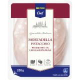 Metro Chef Mortadella, Preisangabe ohne MwSt. (Preis inkl. MwSt. 3,69 €), METRO 200 Gramm 1 Packung