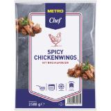 Metro Chef Chicken Wings BBQ, Preisangabe ohne MwSt. (Preis inkl. MwSt. 23,75 €), METRO 2.50 Kilogramm 1 Packung