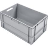 Metro Professional Behälter geschlossen grau 60 l, Preisangabe ohne MwSt. (Preis inkl. MwSt. 16,79 €), METRO 1 Stück