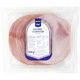 Metro Chef Gastroschinken geräuchert, Preisangabe ohne MwSt. (Preis inkl. MwSt. 5,49 €), METRO 500 Gramm 1 Packung