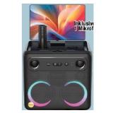 NEDIS Karaoke-Lautsprecher IKARAO-X2 RED ZAC 1 Stück