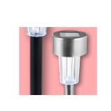 Solar-Stab schwarz oder Edelstahl KiK 1 Stück