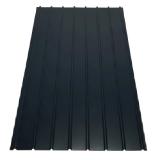 Bild von Trapez-Abdeckblech H12 Stahl 200 cm x 91 cm x 0,04 cm Anthrazit OBI 1 Quadratmeter