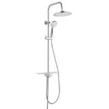 Schütte Überkopfbrause-Set „Aquastor“, weiß 214430 HELLWEG 1 Set