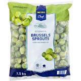 Metro Chef Rosenkohl, Preisangabe ohne MwSt. (Preis inkl. MwSt. 6,81 €), METRO 2.50 Kilogramm 1 Packung