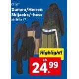 Promotion Bild von crivit Damen/Herren Skijacke/-hose Lidl 1 Stück