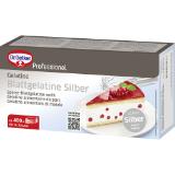 Dr. Oetker Blattgelatine Silber od. Halal, Preisangabe ohne MwSt. (Preis inkl. MwSt. 31,89 €), METRO 1 Kilogramm 1 Packung