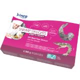 Promotion Bild von binca Chef‘s Choice Black Tiger Garnelen Deluxe, Preisangabe ohne MwSt. (Preis inkl. MwSt. 20,89 €), METRO 1 Kilogramm 1 Packung