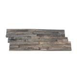 INDO Echtholz-Paneele „INDO 3D WALL“, Charred 735384 HELLWEG 10 Stück 1 Packung