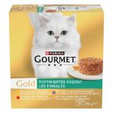 Gourmet Gold Katzennassfutter div. Sorten dm 85 Gramm 8 Stück