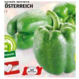 HOFER Marktplatz Paprika grün aus Österreich HOFER 1 Stück