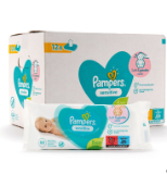 Promotion Bild von Pampers Feuchttücher Sensitive HOFER 12 Stück 1 Packung