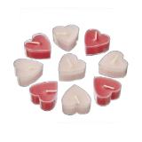 Bild von Teelichter Herzen Valentinstag pink/rosa KiK 9 Stück 1 Packung
