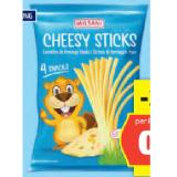 Promotion Bild von Milsani Cheesy Sticks HOFER 84 Gramm 1 Packung