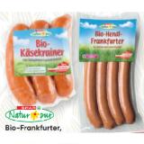 Spar Natur pur Bio-Frankfurter, Bio-Käsekrainer, Bio-Knacker oder Bio-Hendl-Frankfurter SPAR Gourmet 1 Packung