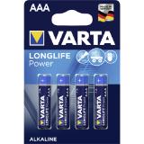 Varta Batterie Micro Longlife Power AAA LR3, Preisangabe ohne MwSt. (Preis inkl. MwSt. 2,20 €), METRO 4 Stück 1 Packung