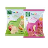 lupilu Bio Mini-Reiswaffeln Apfel oder Apfel-Himbeere Lidl 40 Gramm 1 Packung