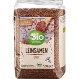 dmBio Leinsamen ganz dm 500 Gramm 1 Packung