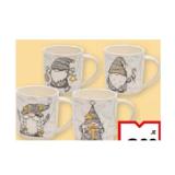 Weihnachtsbecher „Wichtel“ versch. Motive Maximarkt 1 Stück