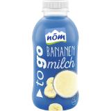 Promotion Bild von NÖM Milch to go Bananenmilch, Preisangabe ohne MwSt. (Preis inkl. MwSt. 1,20 €), METRO 450 Gramm 1 Flasche