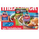 iglo Fischstäbchen versch. Sorten, Fisch'n'Rösti, Knusper Abenteuer, Goldschatz, Käse oder Spinat, Ofenbackfisch, Filegro oder Polardorsch in Knusperhülle Maximarkt 1 Packung