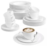 Promotion Bild von Seltmann Weiden KOMBISERVICE „Zoe Fine Diamond Uni 3” 31230379 XXXLutz 30 Stück 1 Set