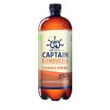 The GUTsy Captain Kombucha Himbeere oder Ingwer & Zitrone EUROSPAR 1 Liter 1 Flasche