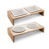 Romeo Bamboo Futternapf HOFER 1 Set