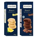 Italiamo Gefüllte Biscotti Kakao oder Zitrone Lidl 150 Gramm 1 Packung