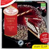 Coppenrath & Wiese Sachertorte oder Meistertorte Straciatella Kirsch SPAR Gourmet 1 Packung