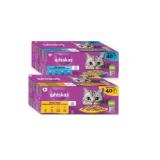 Whiskas Katzennahrung versch. Sorten Maximarkt 3400 Gramm 1 Packung