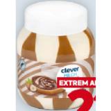 Clever Milch-Schoko-Creme BILLA PLUS 750 Gramm 1 Glas