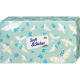 Soft & Sicher Taschentücher Box 4-lagig div. Motive dm 100 Stück
