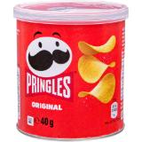 Pringles Kartoffelsnack div. Sorten, Preisangabe ohne MwSt. (Preis inkl. MwSt. 0,75 €), METRO 40 Gramm 1 Dose